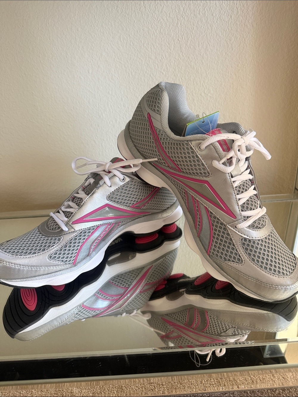 Reebok Runtone Women’s Gray and Pink running shoes